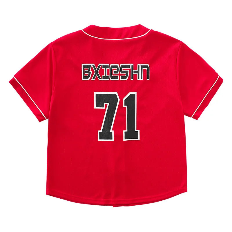 Dziecięcy fajny odzież Hip hopowa kardigan T Shirt koszulka baseballowa koszulka Jersey letnie szorty Cargo dla dziewczynki chłopiec kostium taneczny ubrania