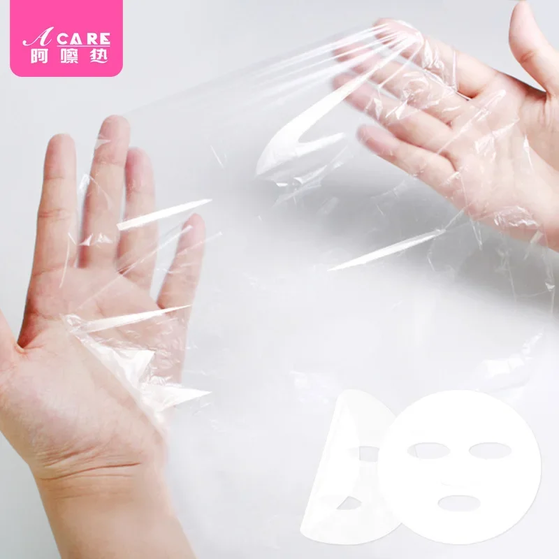 

DX01/Facial mask/Plastic WrapA1PQ4-Fresh-Keeping Paper Mask Disposable Transparent Courtyard Ghost Face Thin Portable Docile Spa