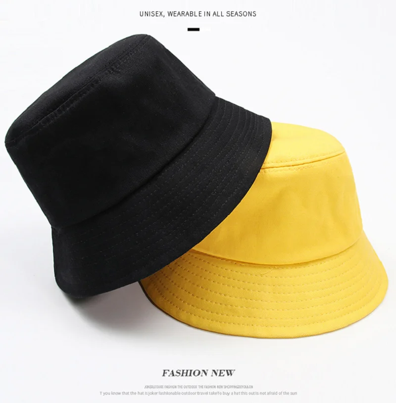 Alice in Wonderland Cotton Foldable Bucket Hat Unisex Women Outdoor Sunscreen Hat Girls Fishing Hunting Basin Chapeau Beach Cap