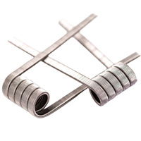 Ni80 Coils MTL DL 100PCS/Box Fast Heating Coil Element for 3D Printer/Heater/Electric Kiln High-Temperature Resistance