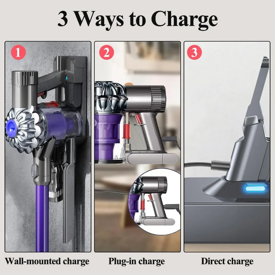 المهنية 8500mAh V7 الحيوان تبديل البطارية ل دايسون SV11 V7 موتورهيد الحيوان الزناد HEPA سيارة + قارب المطلق يده/S