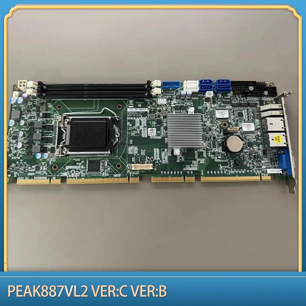 For Full-length Industrial Control Board With Dual Network Ports PEAK887VL2 VER:C VER:B