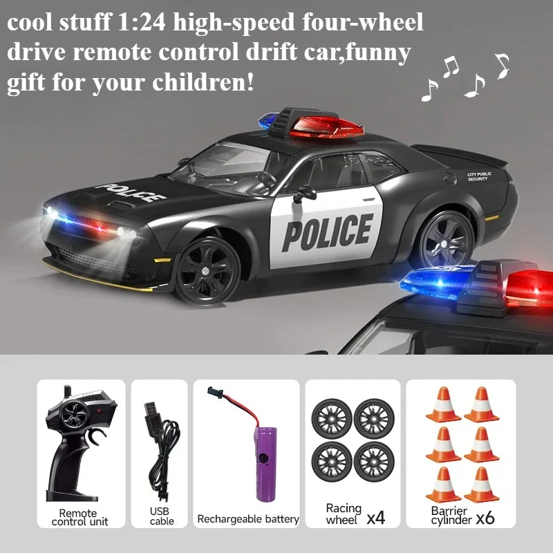 

Cool Stuff Toy Car Funny Gift-1:24 High-speed Mini Rc Drift Car,Remote Control Car Toy,Electric Car,Kawaii Rc Cars Toys for Boys