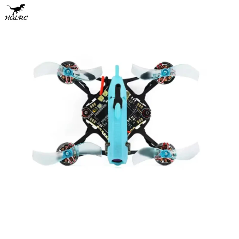 HGLRC Drashark 1.6inch 75mm Toothpick FPV Drone With ZEUS5 ES24 1S 5A AIO 200mW VTX SPECTER 1002 21000KV Motor