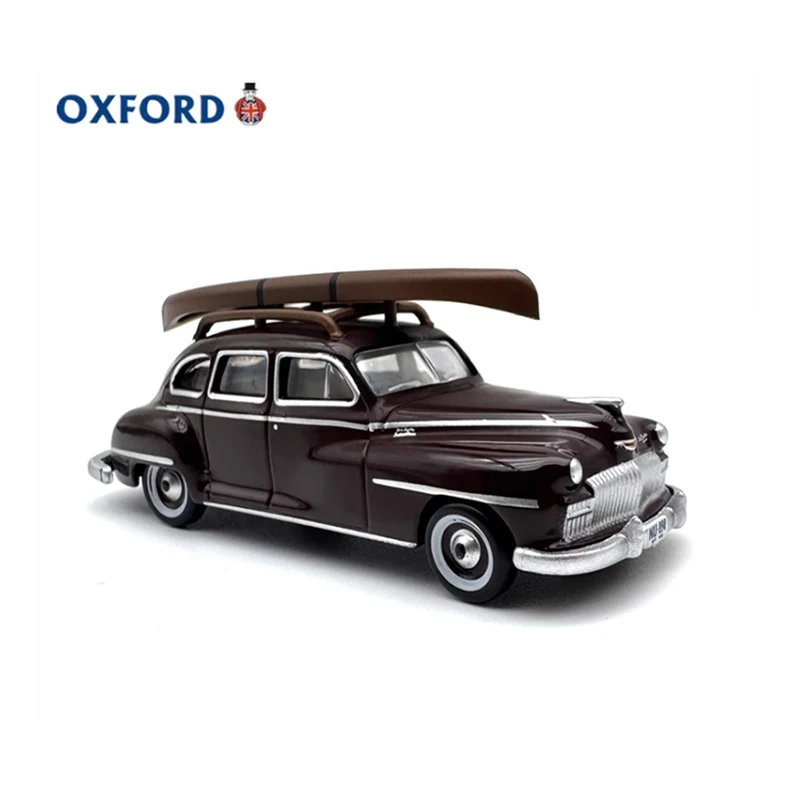 OXFORD Diecast 1:87 Scale Chrysler Desoto Station Alloy Retro Car Model Finished Product Simulation Toy Static Model Display