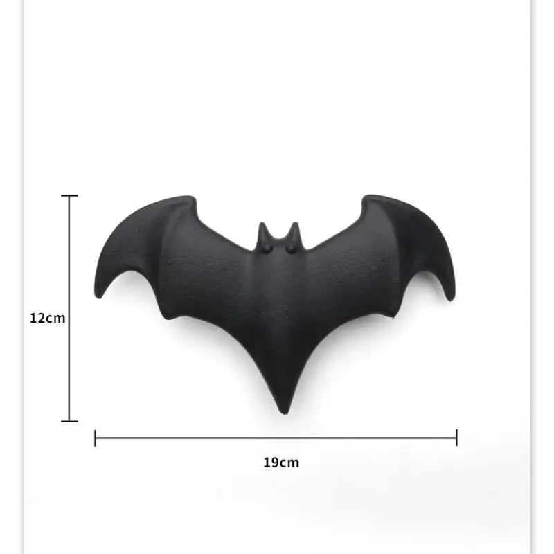 1 قطعة جسم السيارة ملصق مائي السيارات ثلاثية الأبعاد ديكور الذيل تعديل لا لكمة الخفافيش ملصق مزخرفة سقف ذيل صغير ملصقات السيارات لجميع القديسين