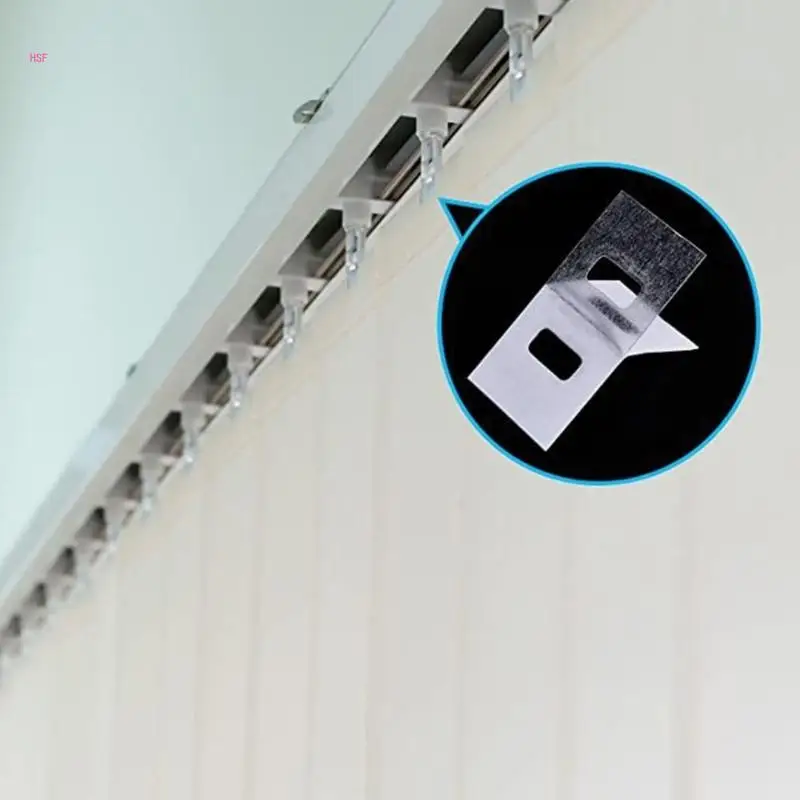 10pcs Vertical Blind Repair Clip set Slats Repair Tabs Clear Tabs Replacement set for quick fixs at Homes or offices