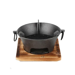 Hot Pot Barbecue Tea Boiling Charcoal Stove, 22cm