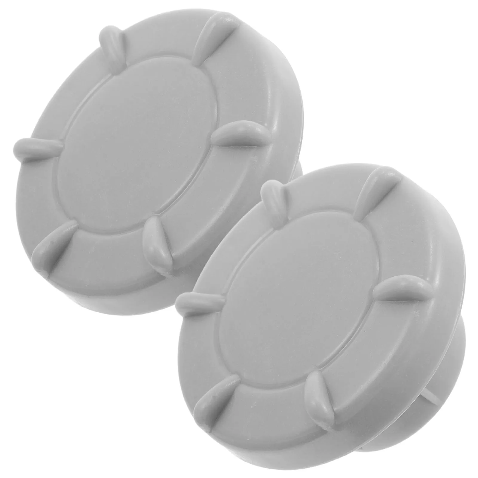 

2 Pcs Children's Slide Accessories Indoor Toddler Screw Cap Grey Bolt Covers Playground Protective Kids Plastic