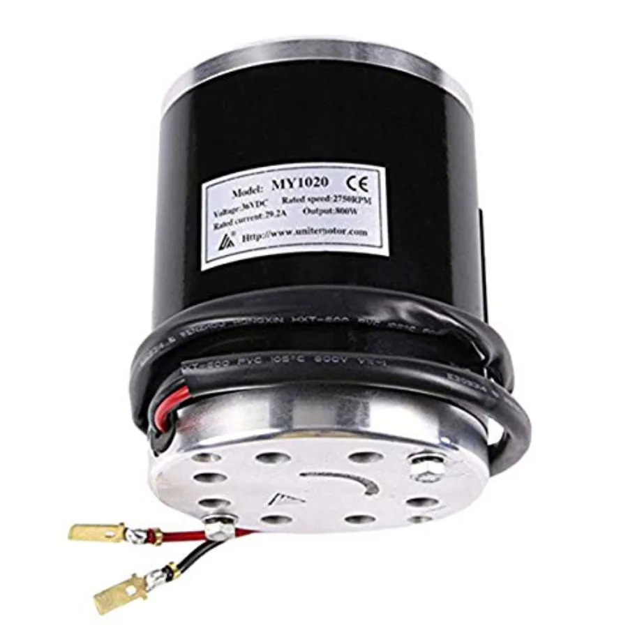 36V 800W Brush Motor for Electric Go Kart Scooter E Bike Motorized Bicycle ATV Moped Mini Bikes 25H Chain - 11 Tooth Sprocket H