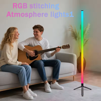 103CM RGB LED Floor Lamp Smart Remote Control Modern Corner Floor Lamp Atmospheric Standing Stand Light Christmas Decor Lightin