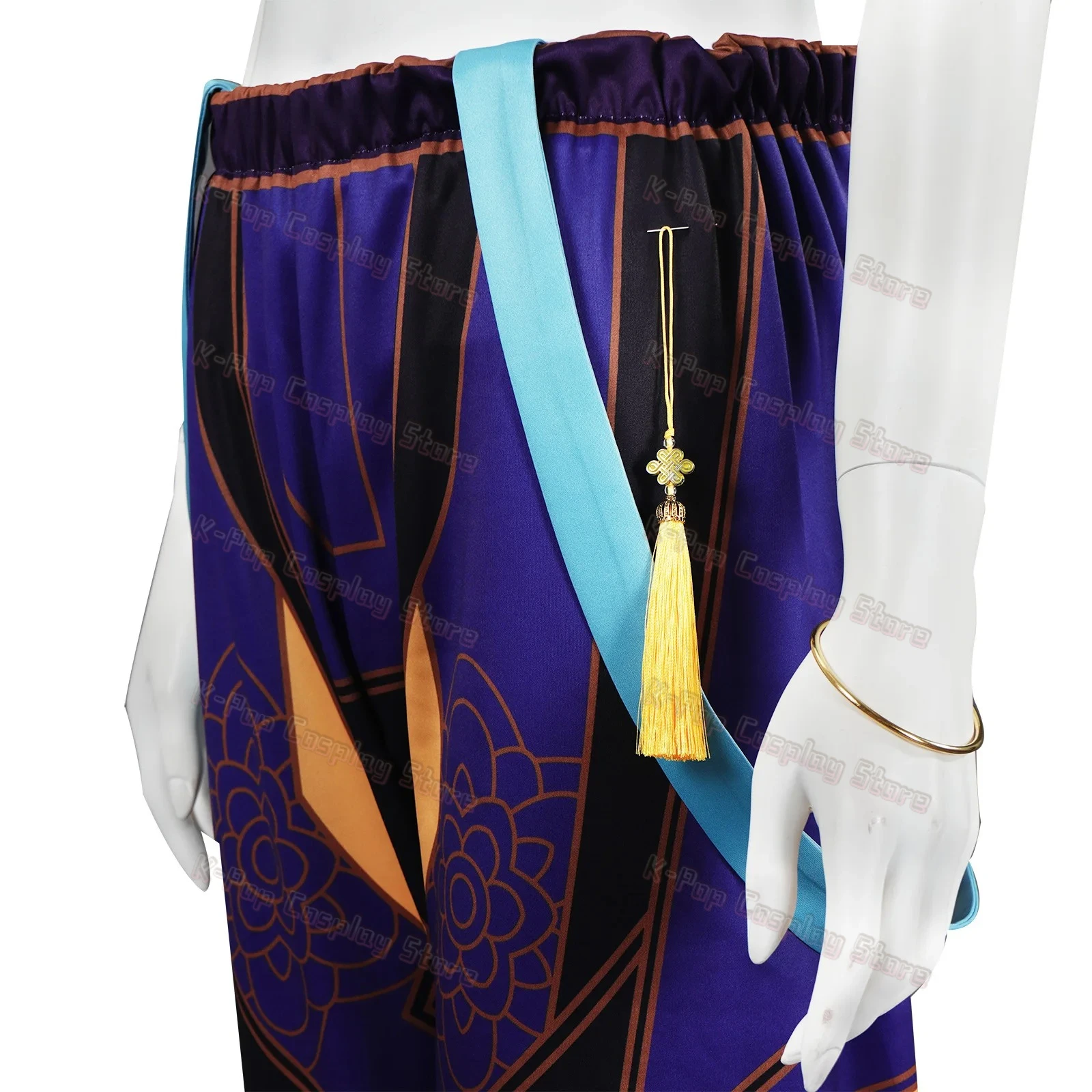 Rumi Zoey Mira Kpop 악마 헌터 코스프레 의상 여성용 의류 가발 그룹 아이돌 롤 플레잉 할로윈 카니발 슈트