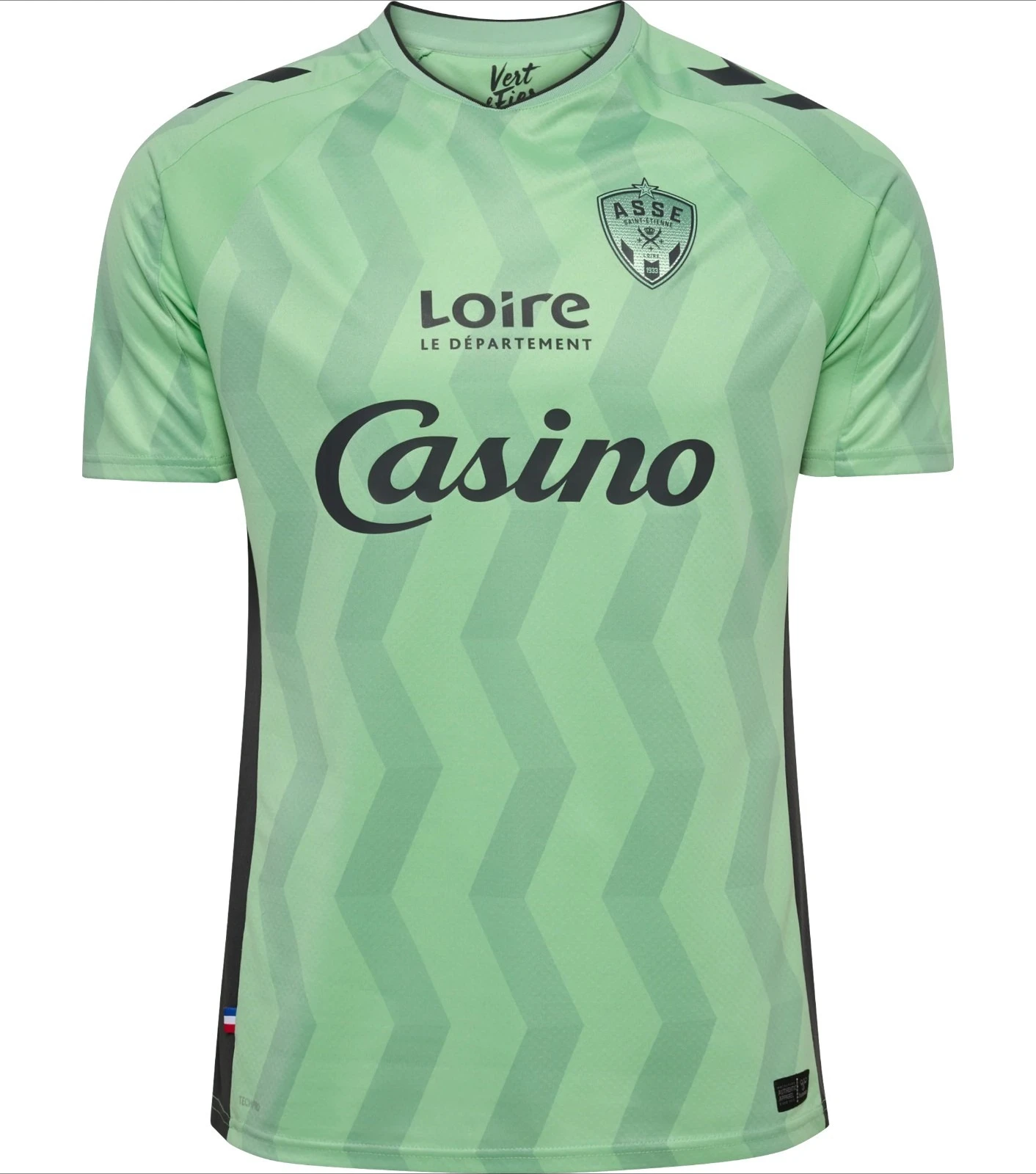 2026 AS Saint-Étienne 3D Printed Football Jersey Summer Quick Drying Breathe T-shirt Children's and Parental Clothing