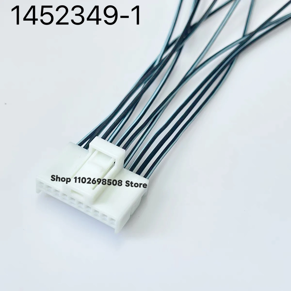 1pcs  1452349-1 TE Automotive connectors 2.54mm pitch 10P Natural color MQS series wire-to-wire connectors