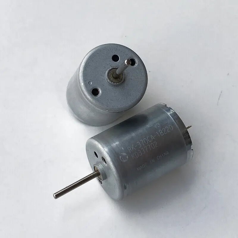 1PC MABUCHI RK-370CA-18220 Metal Brush Motor DC 12V 9300RPM High Speed Low Noise Low Power Consumption