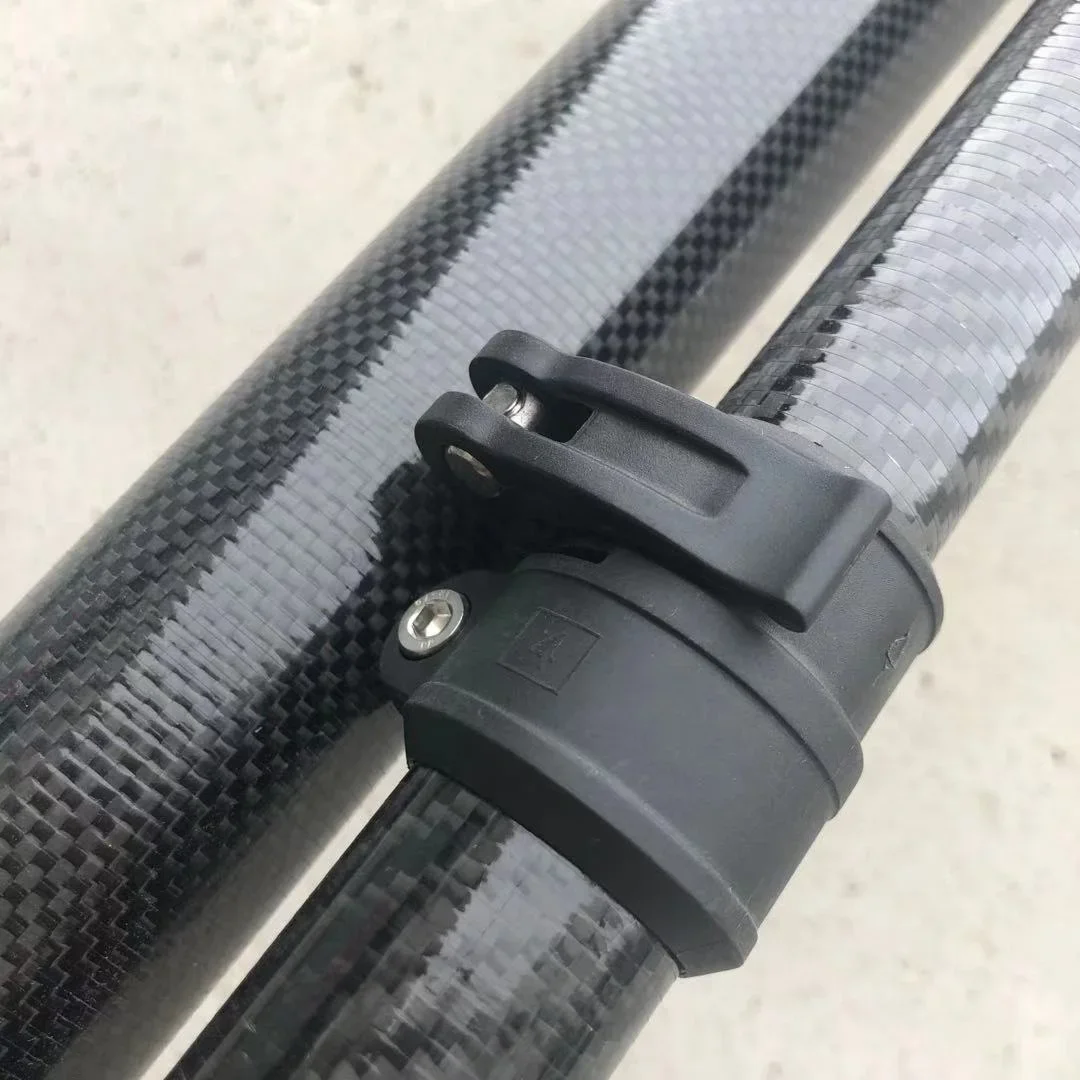 High performance 40ft~70ft 100% carbon fiber telescopic pole for window cleaning