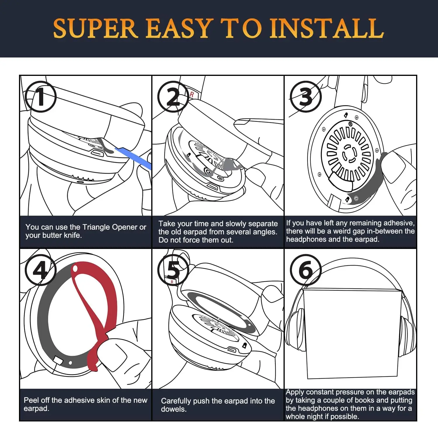 Beats Studio 2 Almohadillas de repuesto de gel refrescante para auriculares Beats Studio 2 y Studio 3 con cable y inalámbricos, Studio3