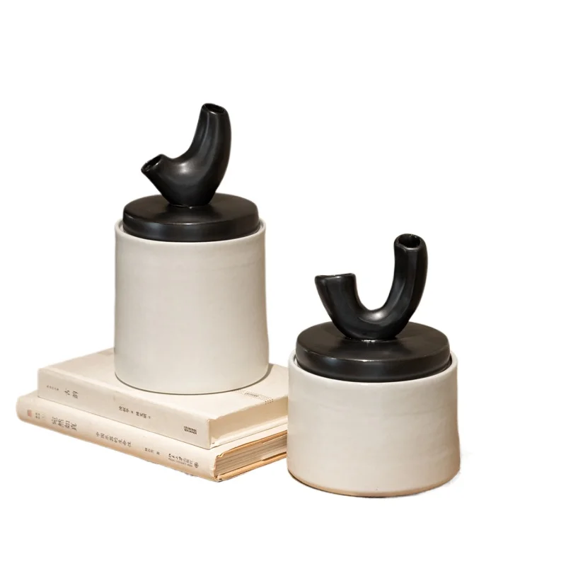 

Creative niche ceramic jewelry storage tray jewelry display rack, entrance storage home soft decoration