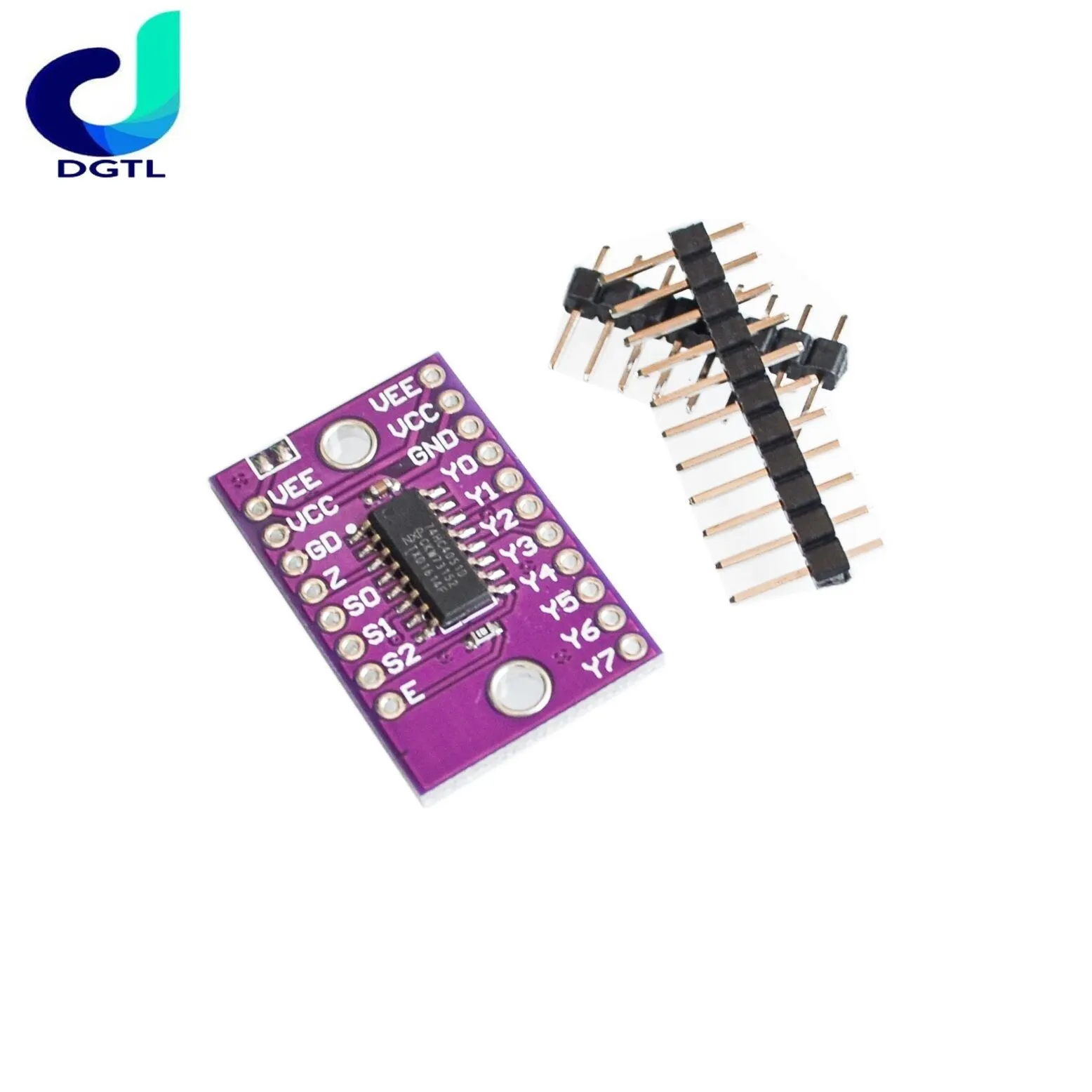 

10pcs 74HC4051 8 channel Analog Multiplexer Selector Module Multiplexers Distributor Resolver CJMCU-4051 For Arduino