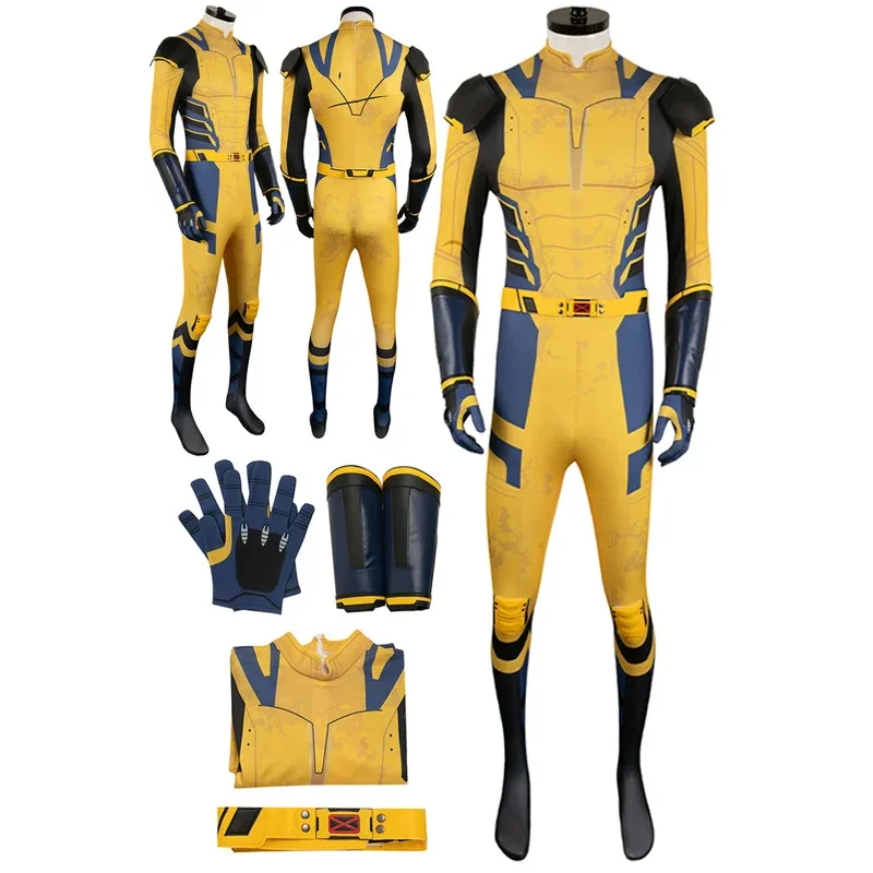 

Маскировка Волк Логан, комбинезон для косплея, фильм Death 3, суперзлодей, фантазийный костюм для взрослых и мужчин, нарядное платье для ролевых игр, праздничная ткань