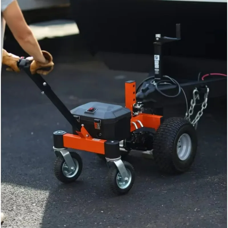 

Commercial Electric Trailer Dolly 2" Ball Hitch Mount 3600LBS Max Trailer Weight 600LBS Max Tongue Weight DC 24V 800W 7Ah,