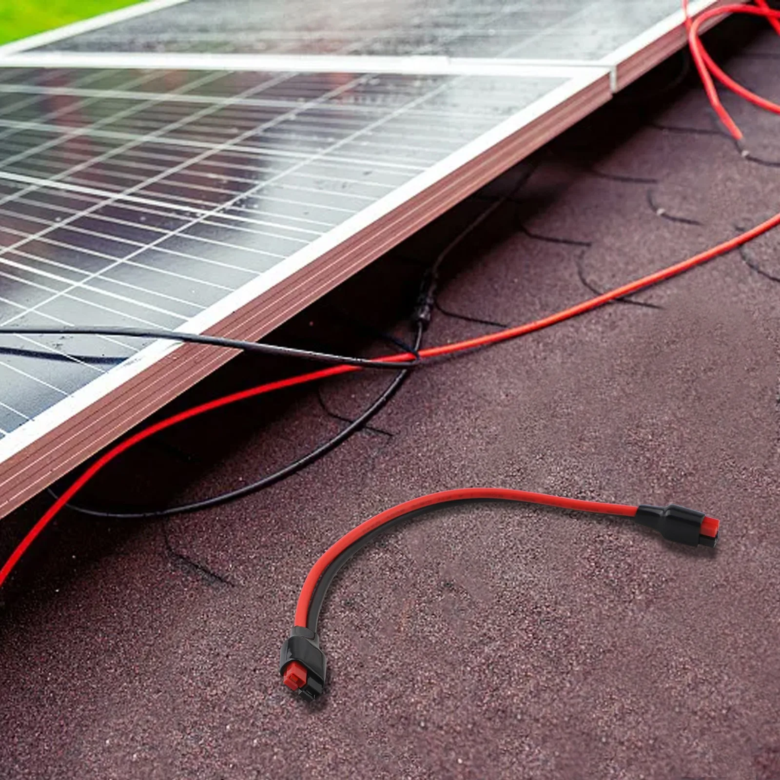 For Style 30A 10AWG Extension Cord Built for Reliable DC Power Transfer in For Solar Arrays RV Electrical Installations