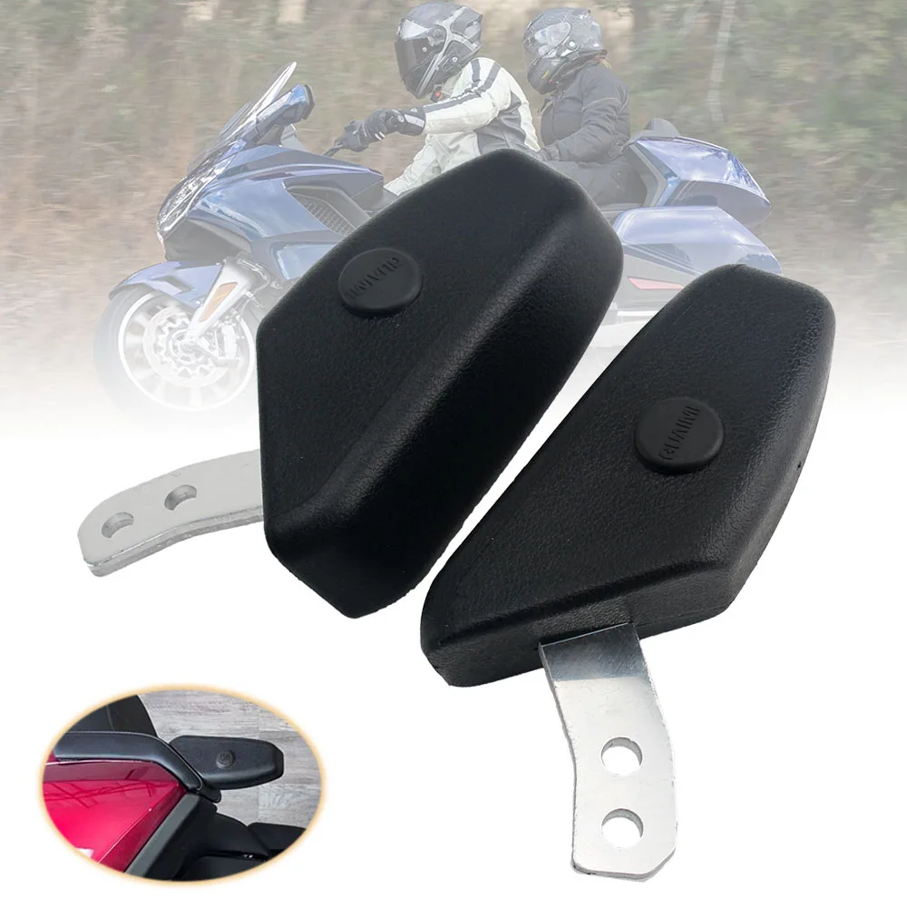 

Motorcycle Passenger Armrests L&R with Drink Holder Port Replacement for Gold Wing Tour GL 2018 2019 2020 Accessory