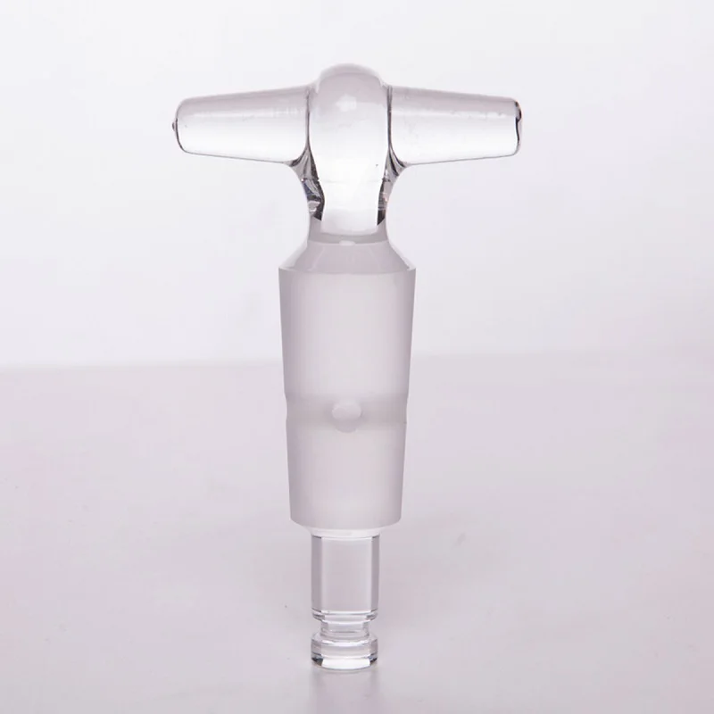 Imagem -03 - Synthware T-shaped Glass Valve Plug Rolha de Vidro para Furo em Forma de t Plug de Vidro Furo de Vidro S51