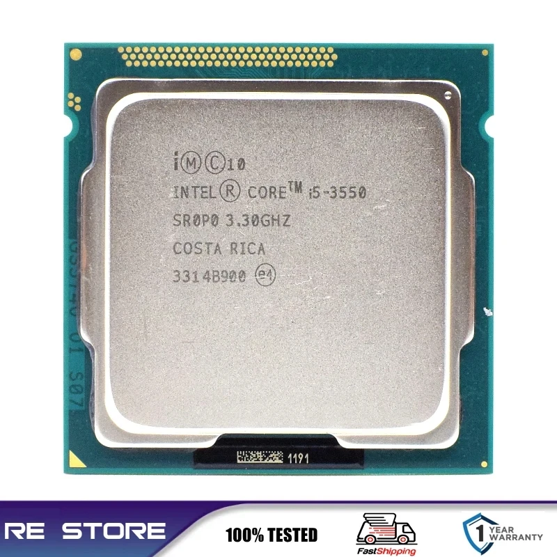 Intel Core i5 3550 3.3GHz LGA 1155 CPU Processor: รีวิวและคำแนะนำสำหรับผู้ใช้งาน