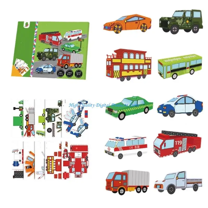 

U2JE BeginnerPaper Craft Set Colorful Paper Sheets For Childrens Art Class Home Schooling Activities Craft Tutorial