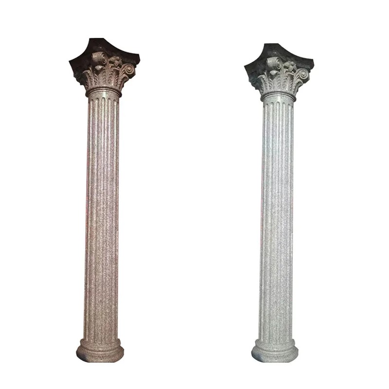 Roman column mold  villa door plastic model cement cast-in-place component groove light body cylindrical mold factory