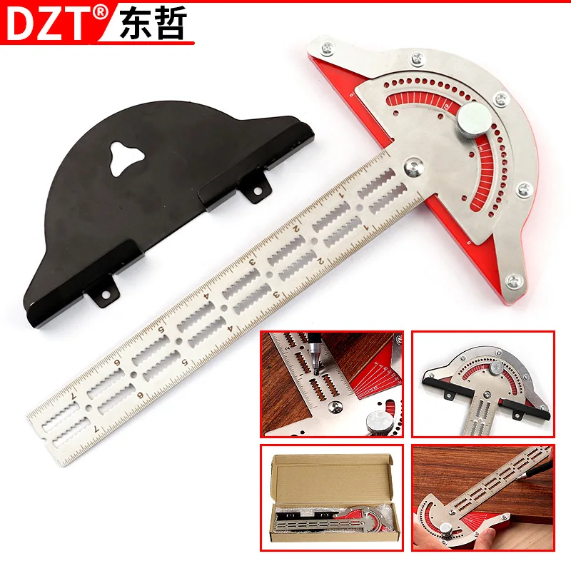 

WoodworkersEdgeRule Деревообрабатывающая линейка Кромковая линейка Деревообрабатывающая угловая линейка Метр Английская линейка Измерительный инструмент