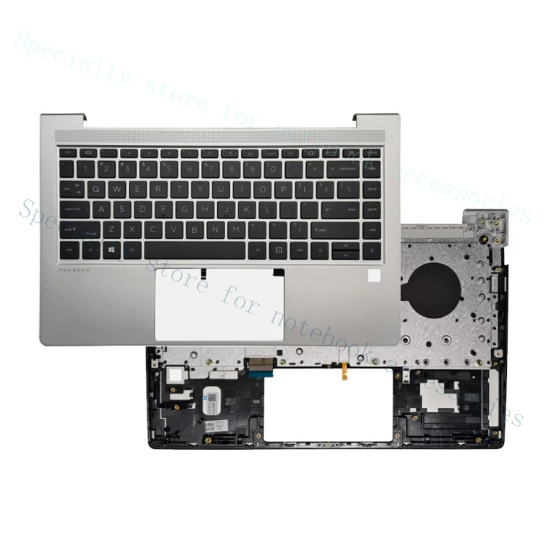

НОВАЯ клавиатура A+ US для HP ProBook 440 G10 445 G10, верхняя крышка для подставки под запястья N42405-001