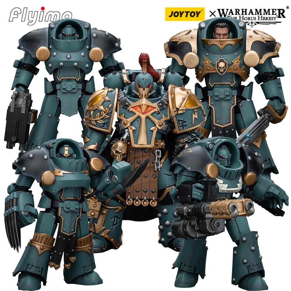 

[IN STOCK] JOYTOY Warhammer The Horus Heresy 1/18 Action Figures Sons Of Horus Tartaros Terminator Squad Model Free Shipping