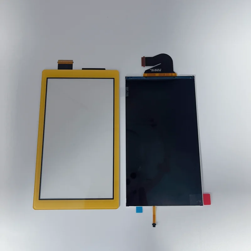 شاشة عرض LCD أصلية لوحدة التحكم في الألعاب نينتندو سويتش لايت مع محول رقمي لشاشة تعمل باللمس استبدال NS LITE