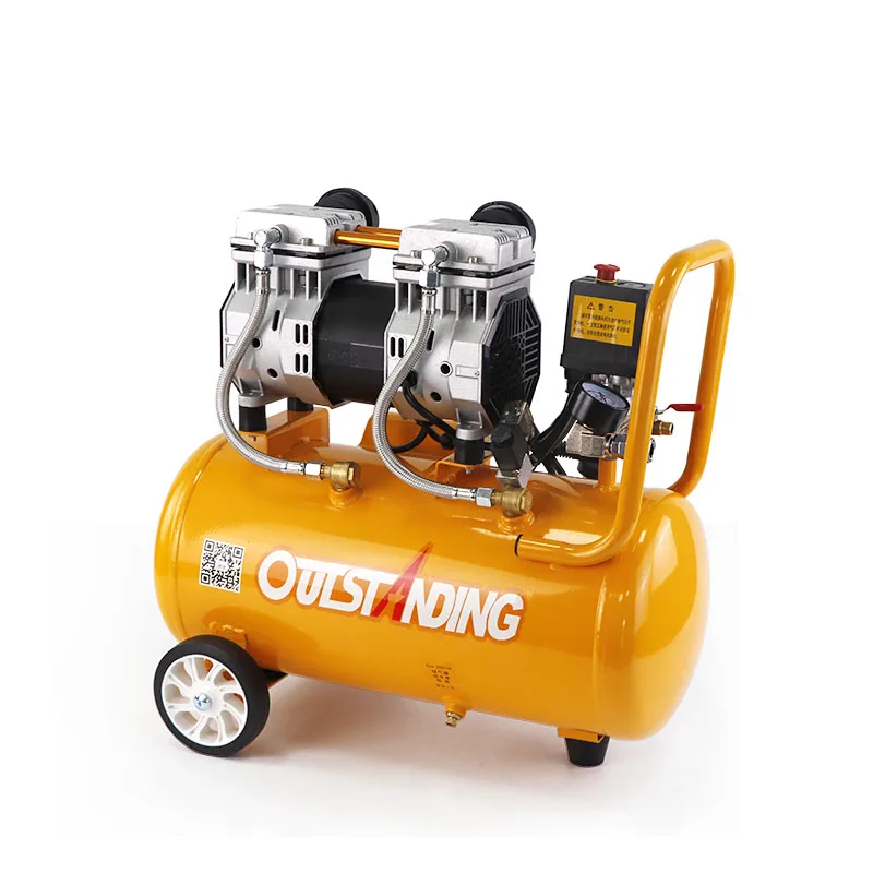 

Odos air compressor Small silent oil free pump compressor pneumatic hot stamping machine air supply equipment 30L