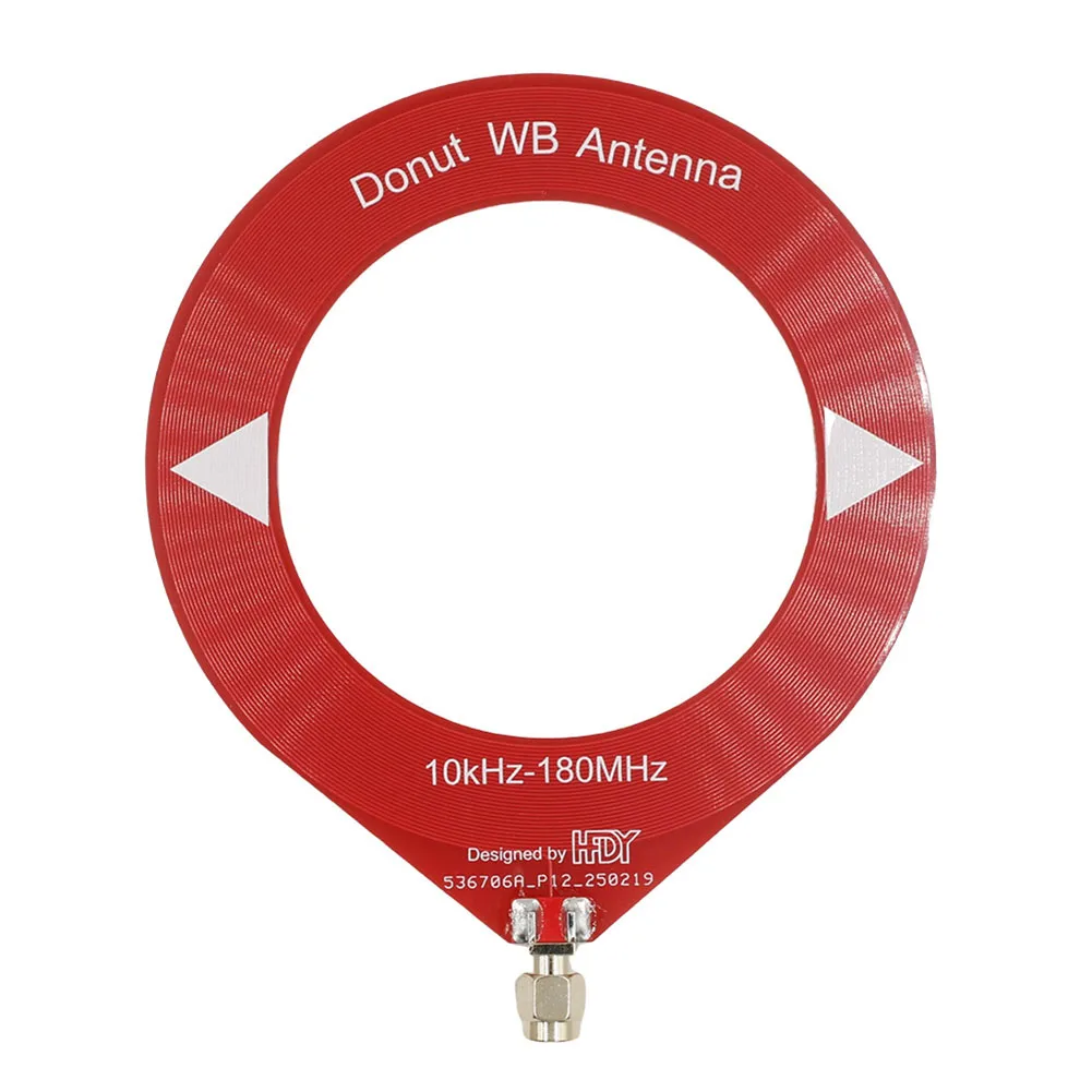 Small Loop For Antenna 9.9KHz-181MHz For Mw SW Donut For Aerial With For Sma Pin For Peacock Stone TEF6686 For Ham Radio