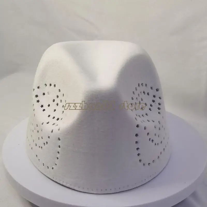 367C قبعة العبادة الكلاسيكية للرجال من القماش قبعة كيبا لملابس تجمع الأحداث الثقافية #2