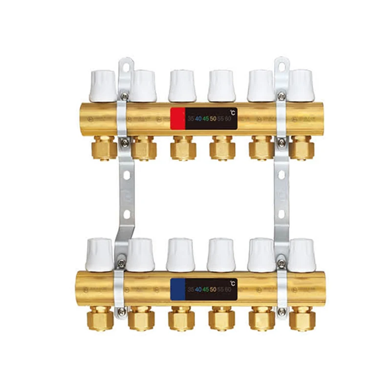 temperature sticker 20℃ to 60℃.TemperatureUnderfloor heating Manifold water separator Radiator paster