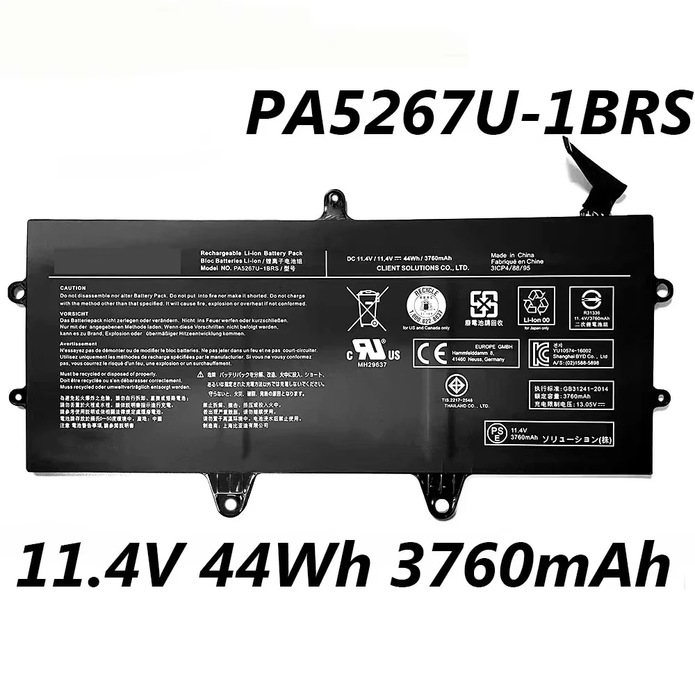

PA5267U-1BRS PA5267U 11,4 В 44 Втч Аккумулятор для ноутбука Toshiba Portege X20W X20W-D X20W-D-10E X20W-D-10Q X20W-D-10R Series