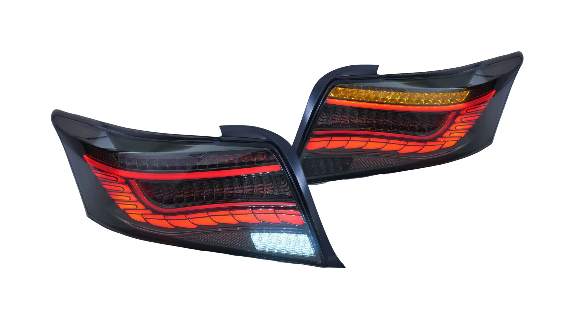 

Car Tail Lamp For Toyota Vios 2014-2016 LED Brake Turn Signal Tail Light Daytime Running Lights Dynamic Plug And Play