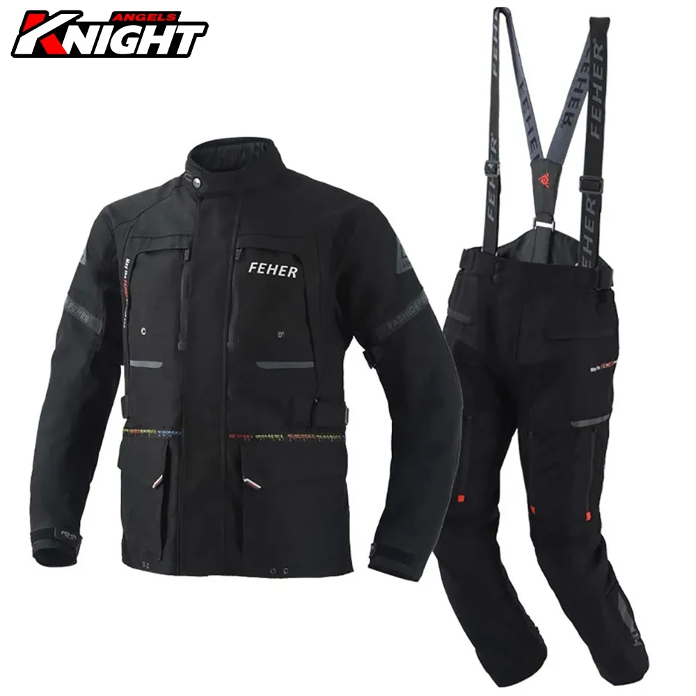

Motorcycle Racing Jacket Pants Waterproof Riding Motorcyclist Outdoor Protective Gear Equipment Breathable Motocross Outfit