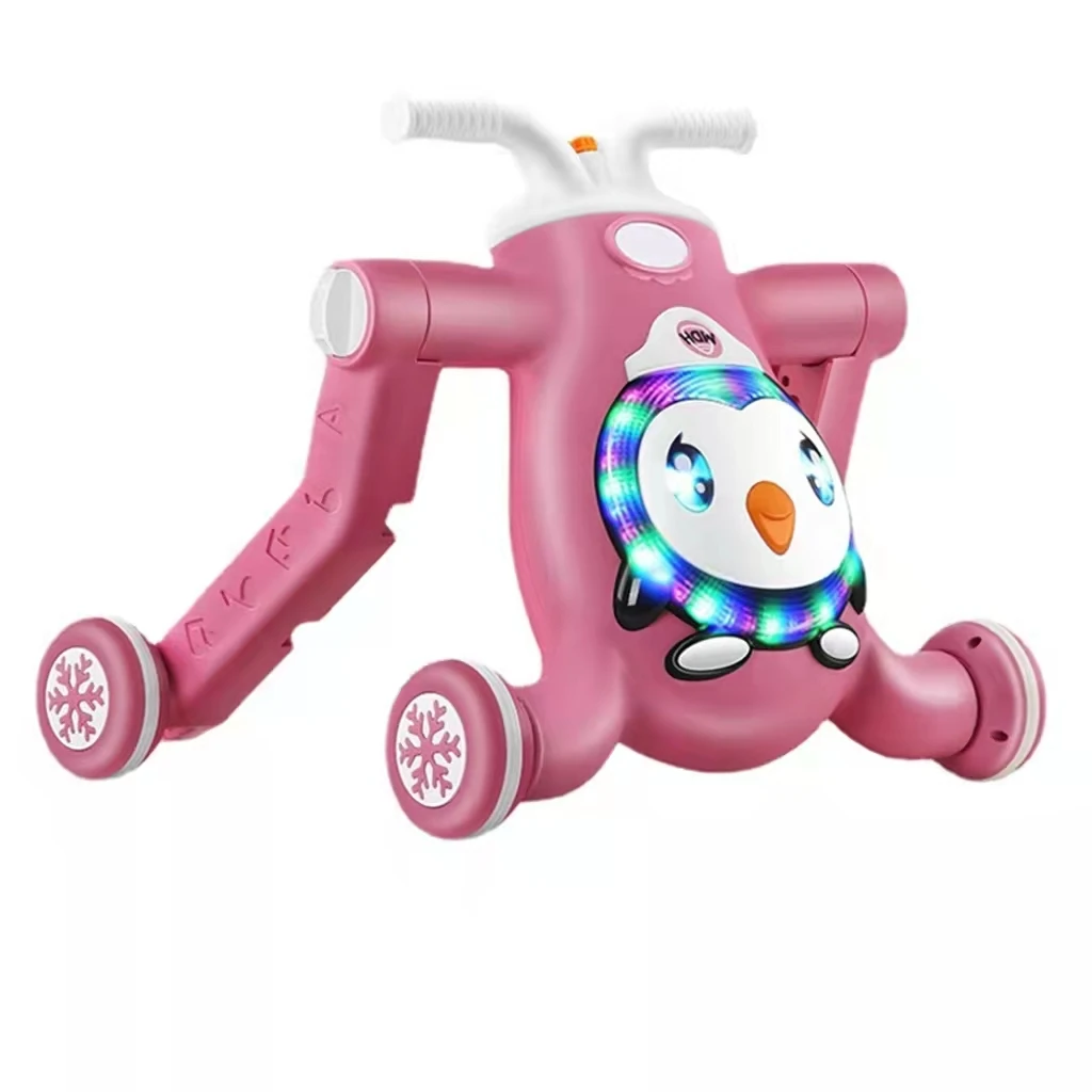 New baby walker three-in-one help walking trolley yo-yo car toy stroller baby walker