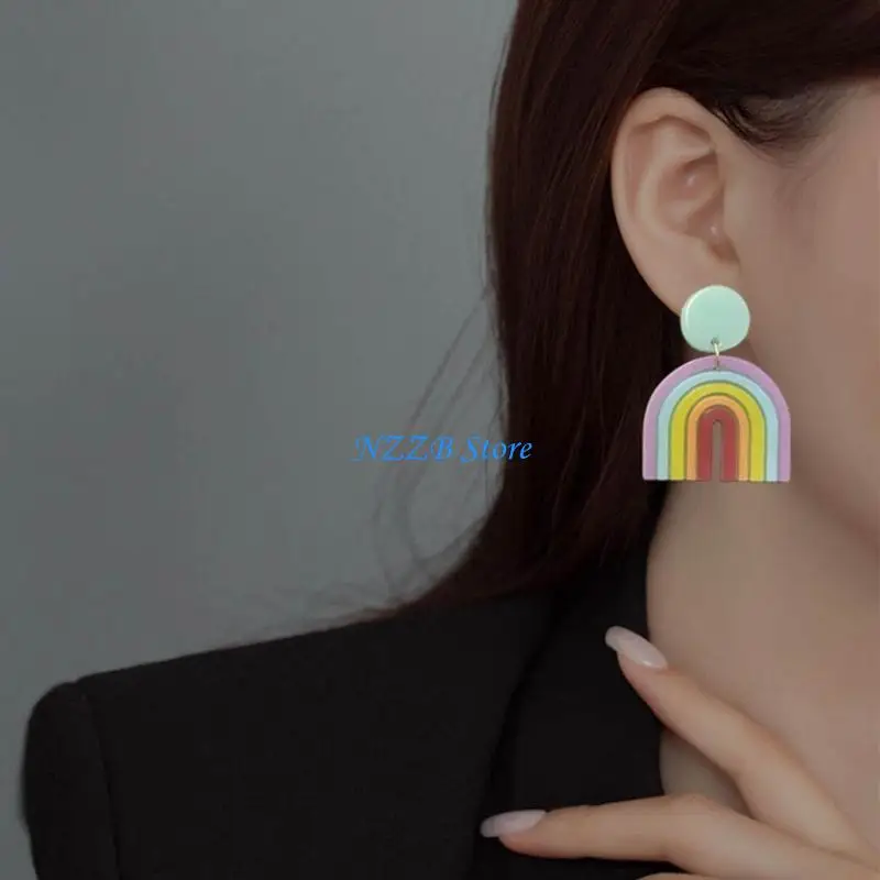 

T21F Flexible Silicone Earring Maker Creative Earrings Pendants Crafting Mold