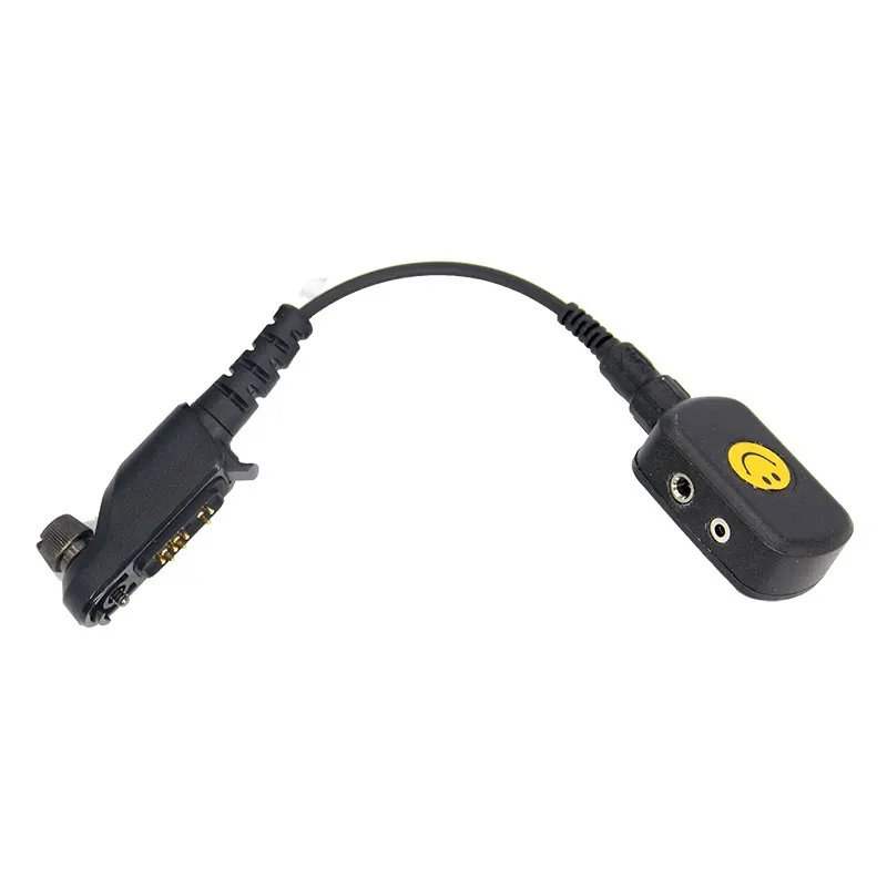 Walkie Talkie audio Adapter cable For AP510 AP518 AP580 BP510 BP560 BP518 BP566 P50PRO Radio Adapter to K-head 2pin headphones