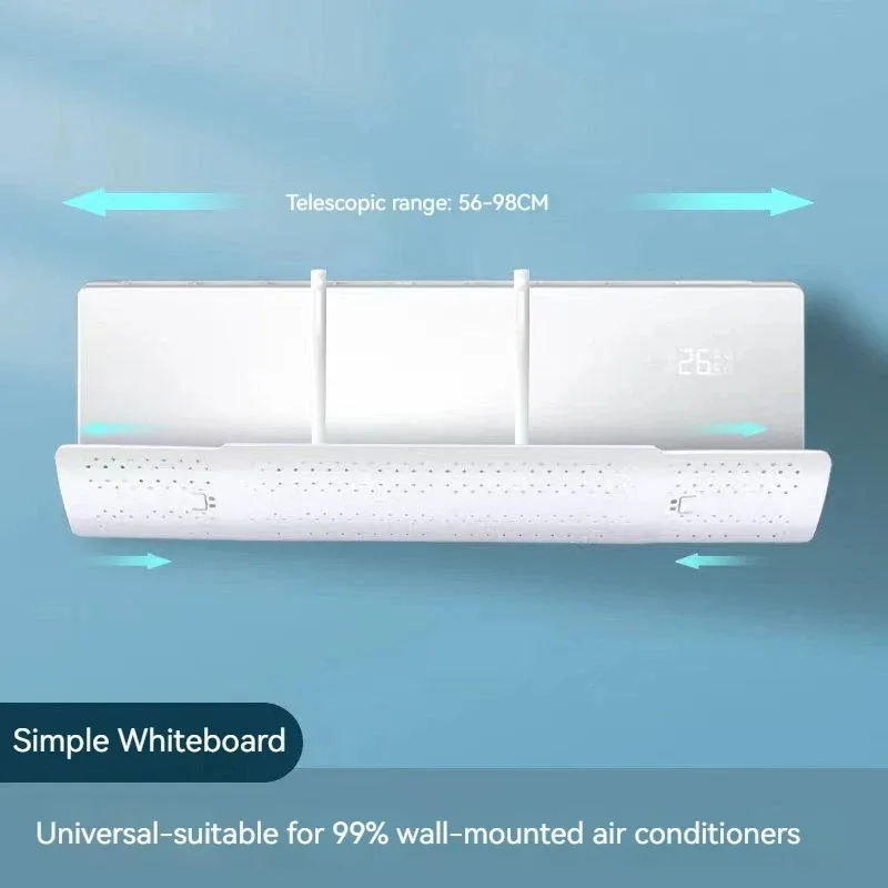 Household Wall-mounted Air Conditioner Windshield Adjustable Windshield Air Conditioner Anti-direct Blowing Windshield