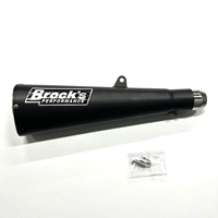 51mm Universal Exhaust Motocross Escape Moto Pipe Motorcycle Muffler Cafe Racer Pitbike For BMW S1000RR Z400 Z900 NK400 S1000R