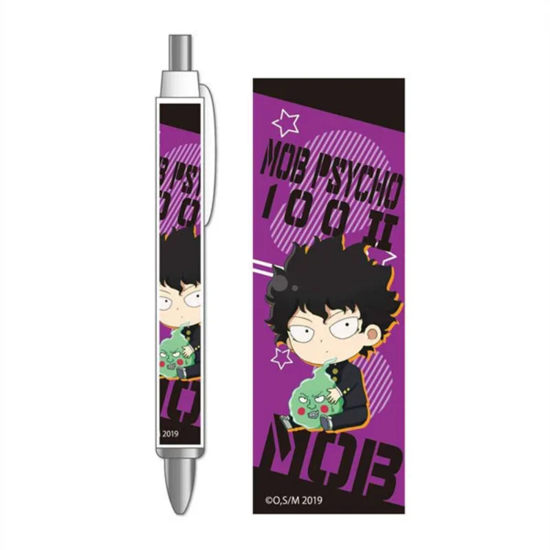 Shigeo Kageyama ReigenArataka Popular Anime Peripherals Stand Ballpoint Pen Student Supplies Pretty Stationery School Supplies