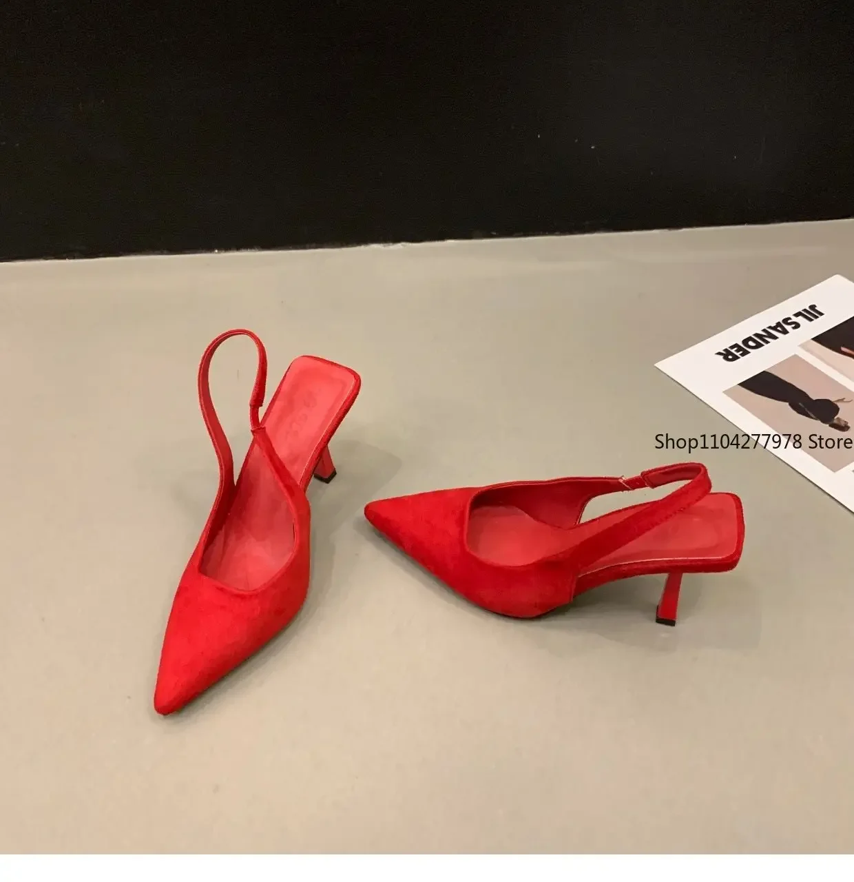 High Quality Ladies Shoes Slip-on 2025 Women's Sandals Fashion Slingbacks Office and Career Hot Sale Plus Size Toe Cap Sandals
