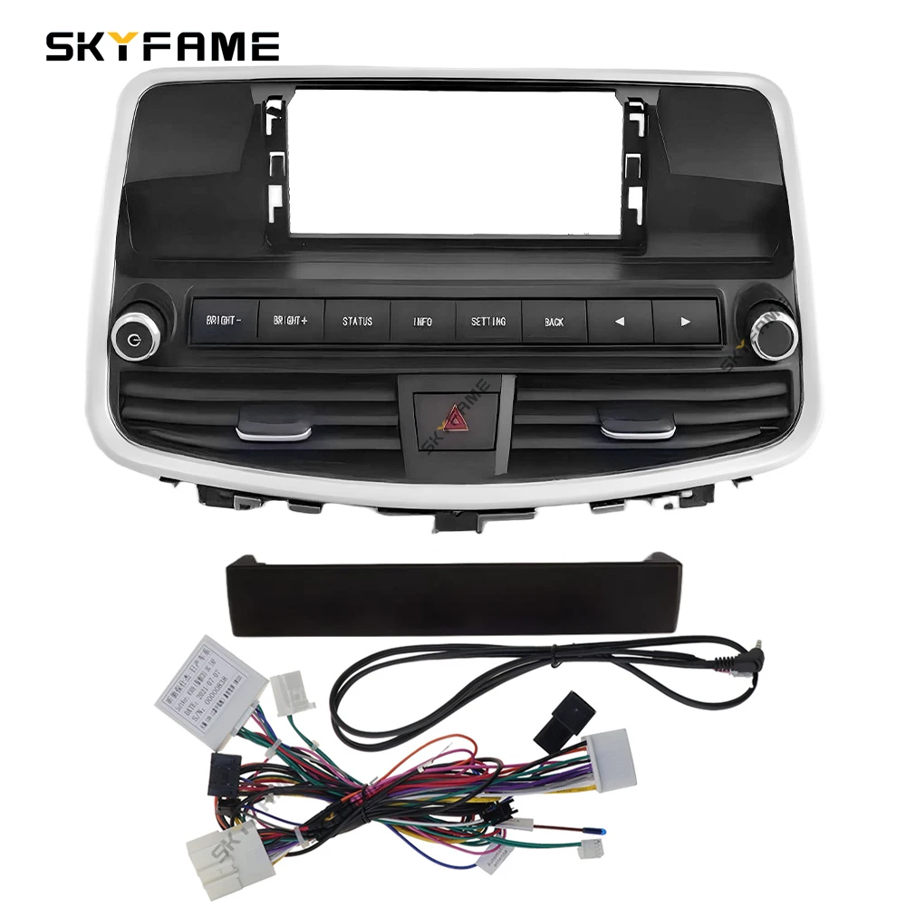 SKYFAME 9/9.7/10/12.3 Inch Car Frame Fascia Adapter Canbus Box Android Radio Dash Fitting Panel Kit For Nissan Teana XV J32